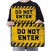 Funny Do Not Enter - Vintage Metal Signs(12*16Inch) - Warning