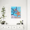 Starfish  | Crystal Rhinestone  | Full Round Diamond Painting Kits