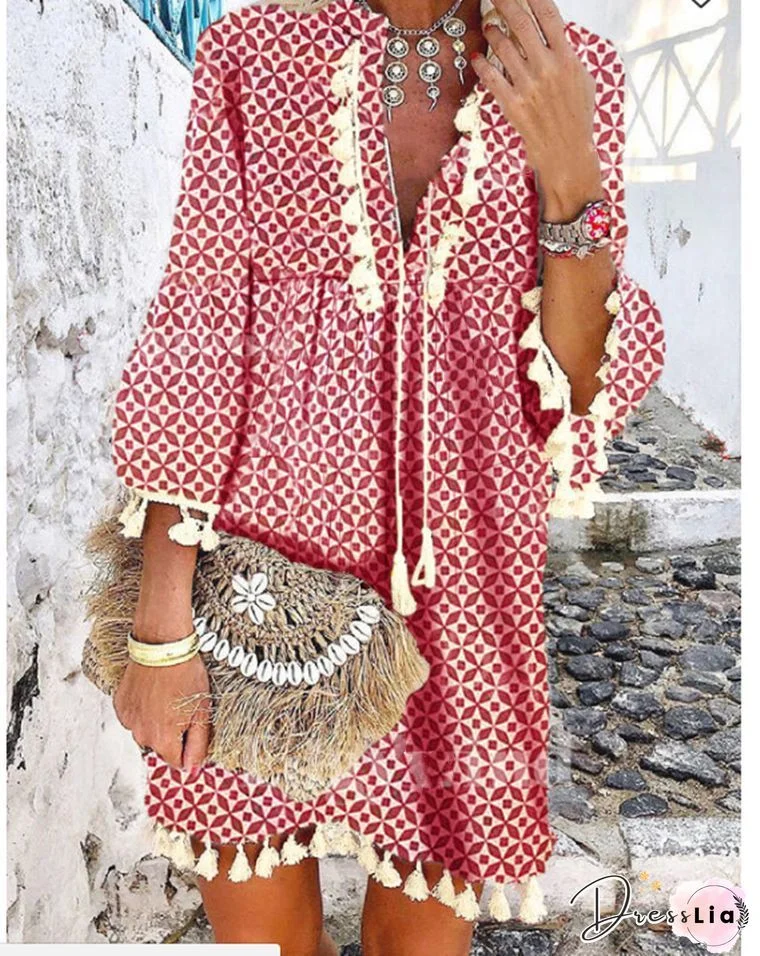 Gypsy Floral Long Sleeve Blouse