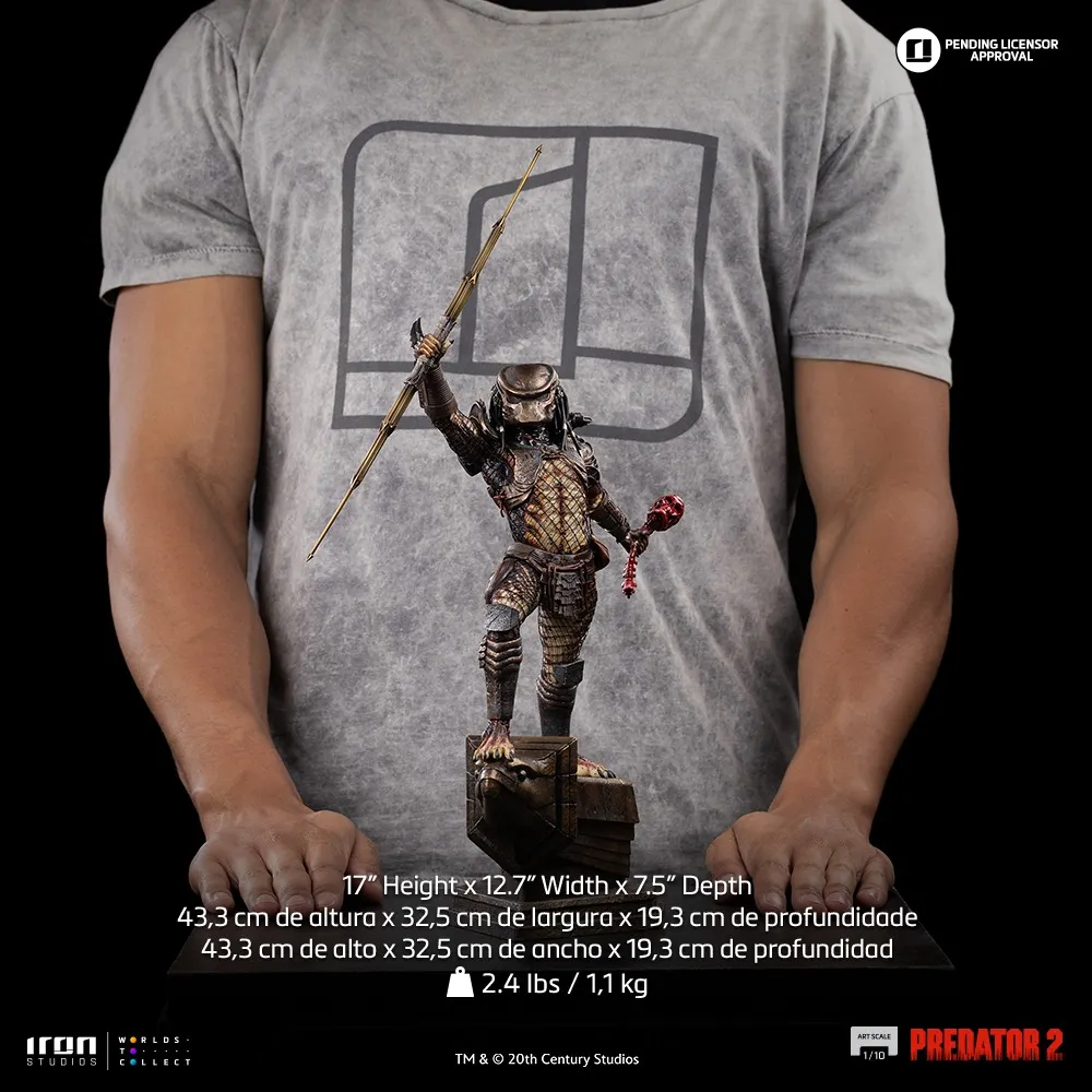 Iron Studios-Predator City Hunter - Predator 2 - Art Scale 1/10 Statue -
