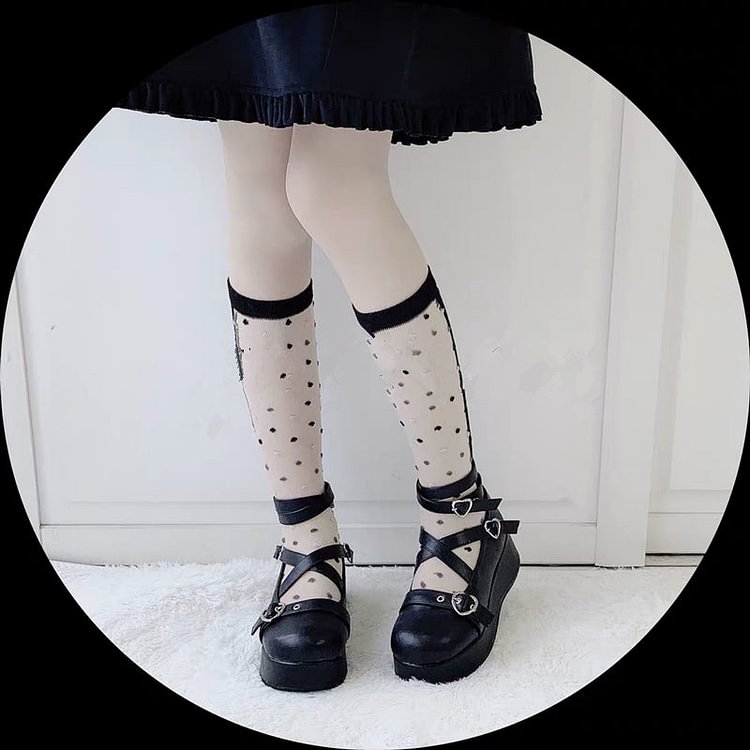Belts Lolita Platform Shoes