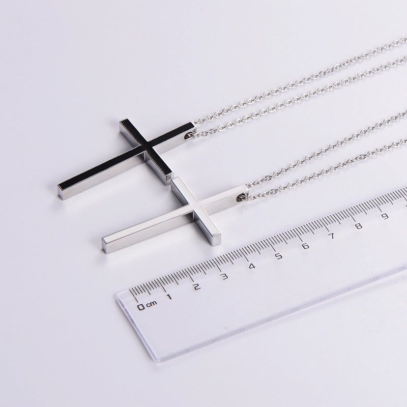 Streetwear Cross 304 Stainless Steel Plating Men's4