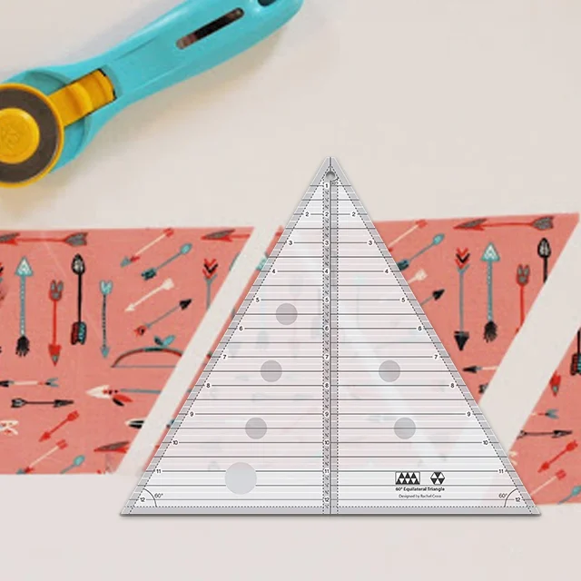 60 degree Triangle Quilt Ruler