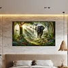 (75*45cm)Forest Animals - Round AB Drill Diamond Painting