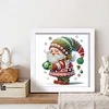 5D DIY Partial Special Shaped Drill Diamond Painting Kit Goblin Decor With Frame Kit 18x18cm