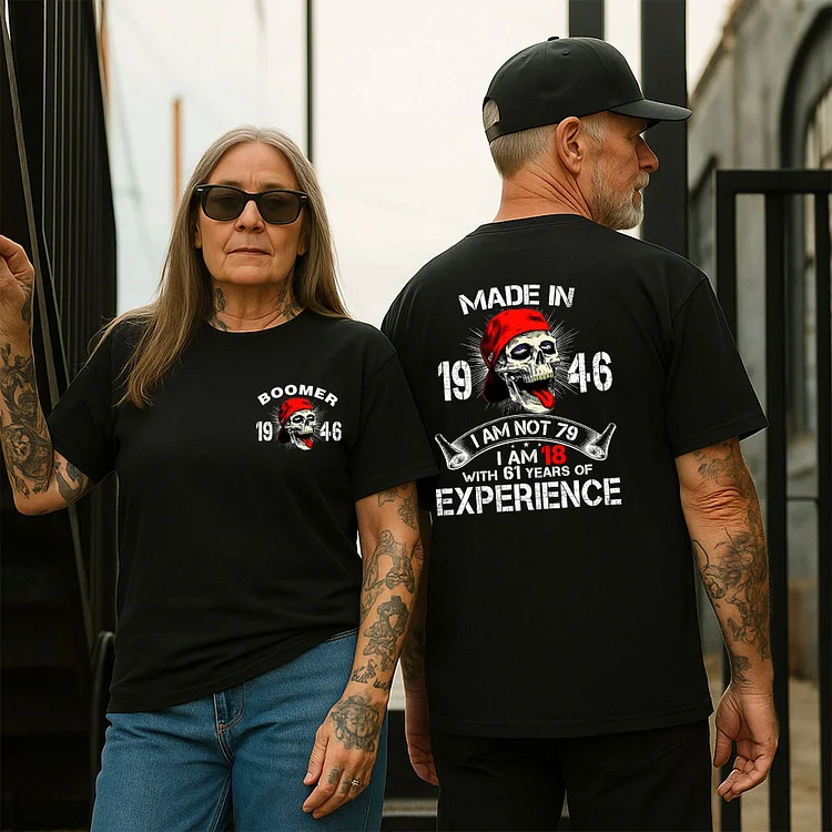 Boomer Customize T-shirt 100% Cotton, Made In 19XX Sweatshirt, Custom Year Of Birth Hoodie