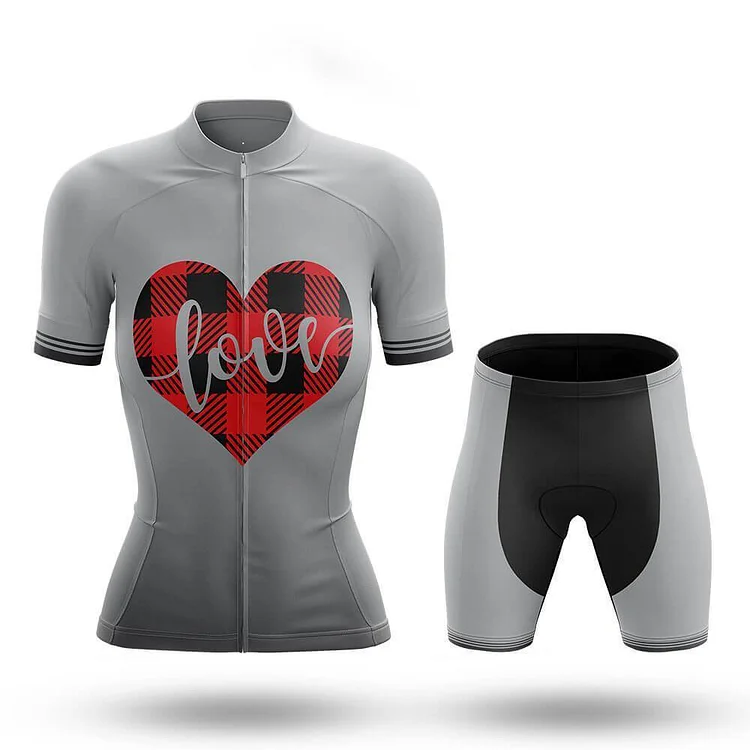 Love Women's Short Sleeve Cycling Kit