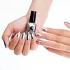 Vernis &agrave; ongles miroir, M&eacute;tal Chrome Effet Miroir Effet Manucure Poli