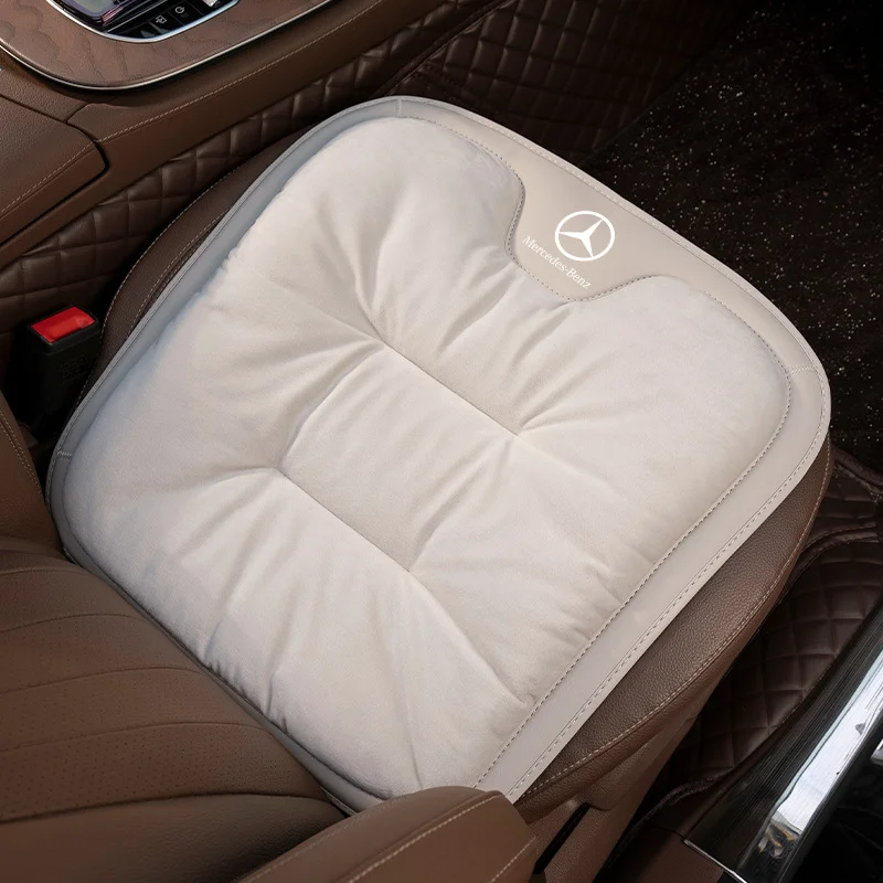 Car short plush winter seat cushion