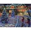 The Snow Scenery  | Full Round Diamond Painting Kits