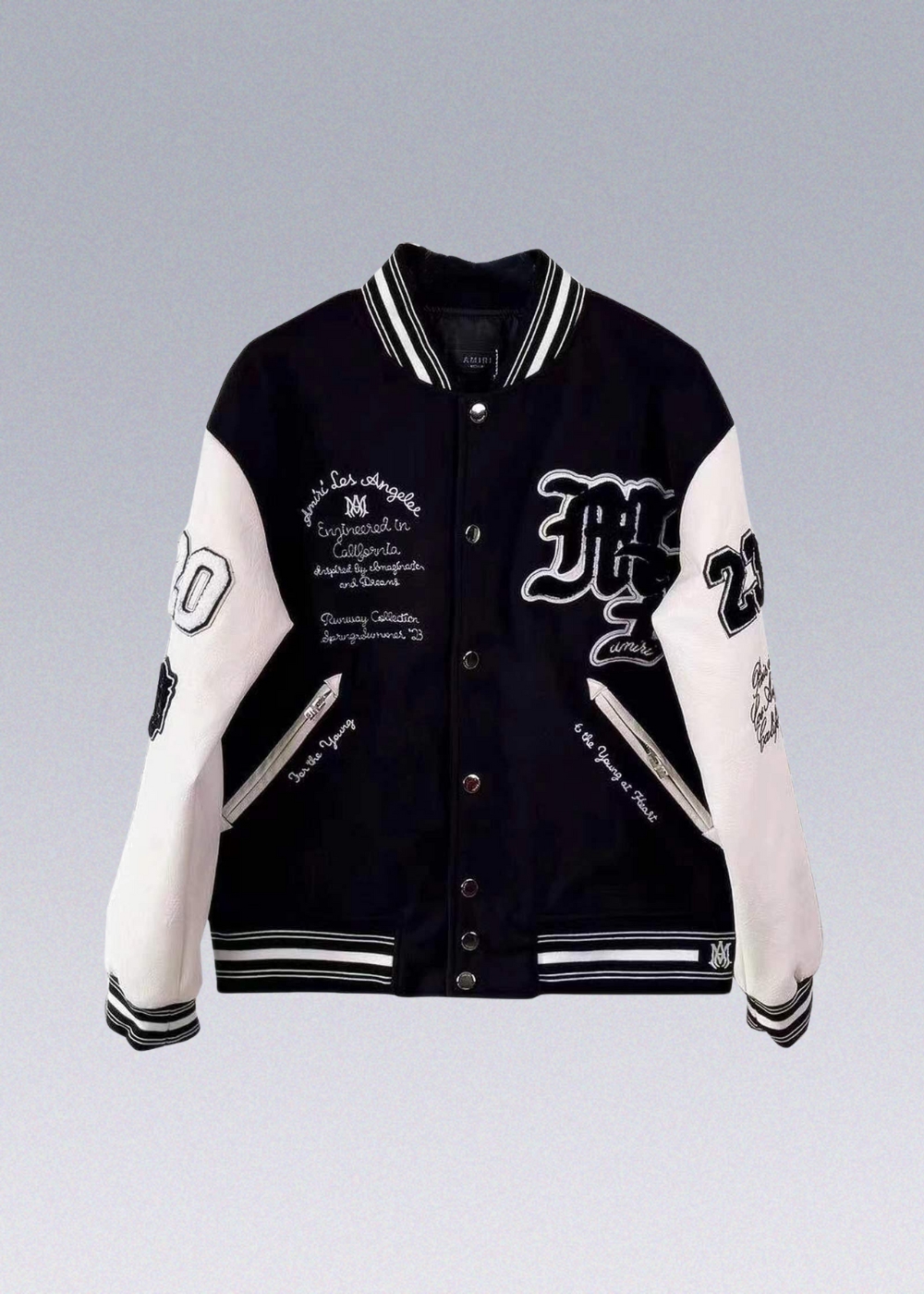 Bone Varsity Jackets Techwear - X techwear-x