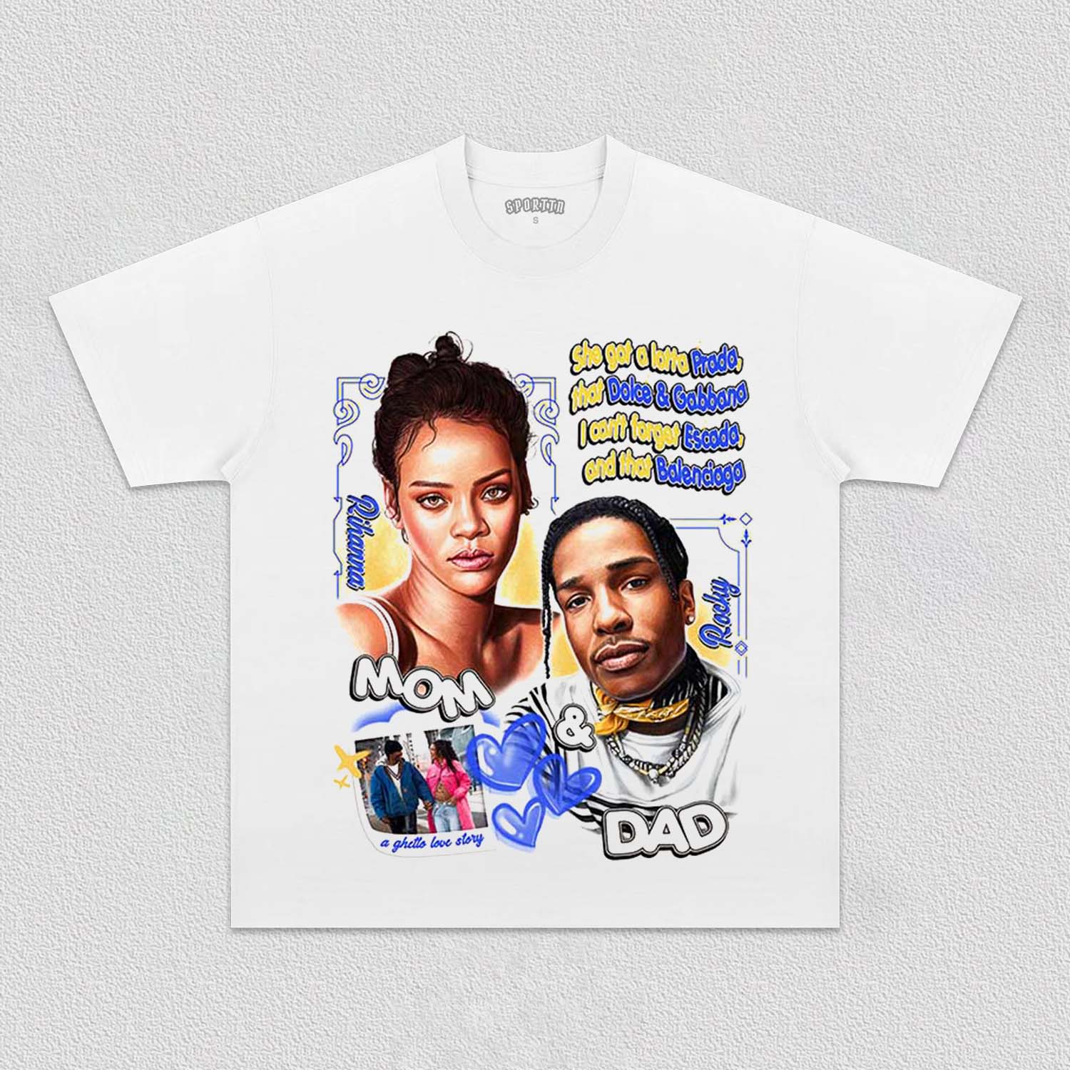 RIHANNA ASPS ROCKY TEE