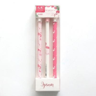 Pastel Flamingo Pen Set S12735