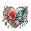 Acrylic Rose Butterfly - 5D DIY Craft Pendant