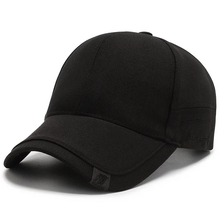 High Quality Men Solid Cotton Baseball Cap LuxuryBlack Outdoor Sports Peaked Hat Bone Sunshade Gorras Trucker Hats Kpop