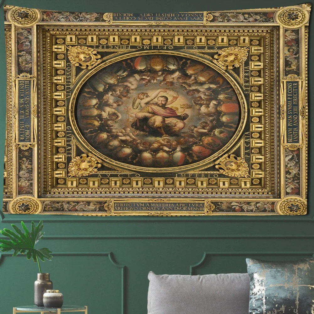 Nigikala Church Jesus Tapestry Home Decor Wall Art Mural Drop Wall Cloth Christ Wall Tapestries Church Decoration