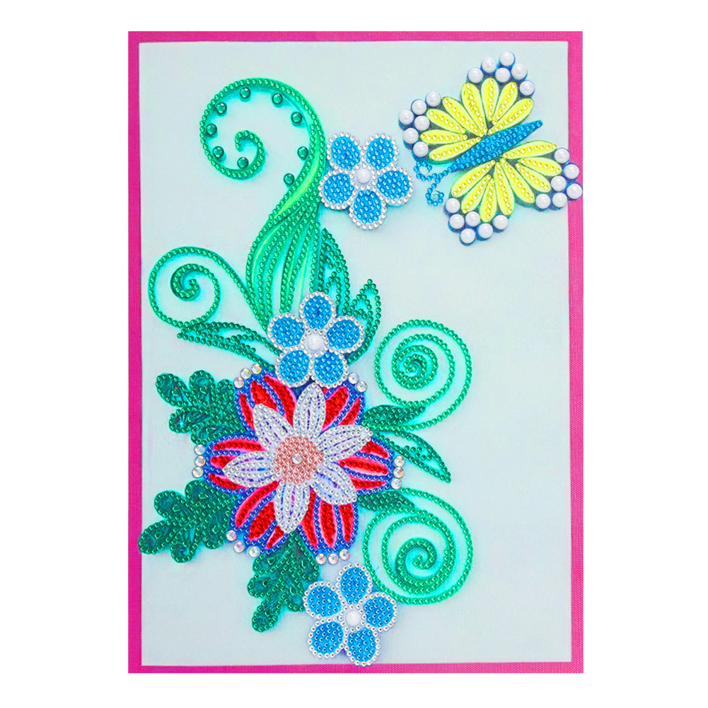 

Quilling Paper Flower - Crystal Special Shaped Diamond Painting - 30*40CM, 501 Original