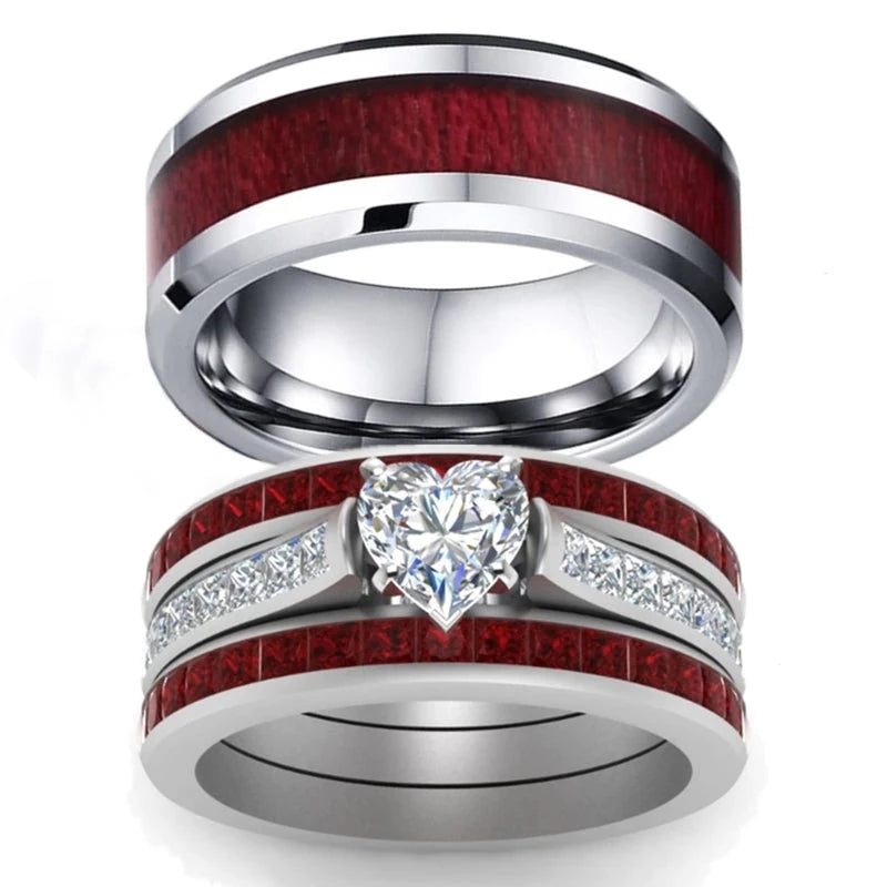 'Love Passion' Rings