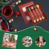 Ensemble De Vaisselle De No&euml;l En Acier Inoxydable