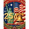 Diamond Painting -5D Full Round Drill 250th Anniversary of USA