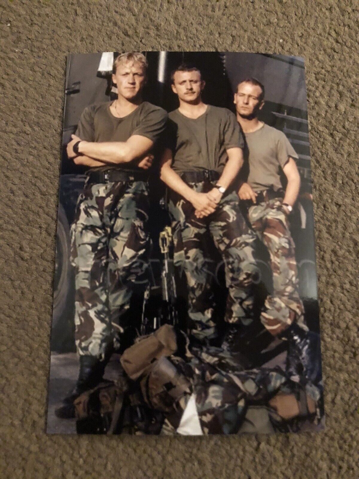 ROBSON GREEN & JEROME FLYNN (SOLDIER SOLDIER) UNSIGNED Photo Poster painting- 6x4”