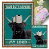 Your Butt Napkins My Lady-11CT Stamped Cross Stitch 40*60cm(Big Size)