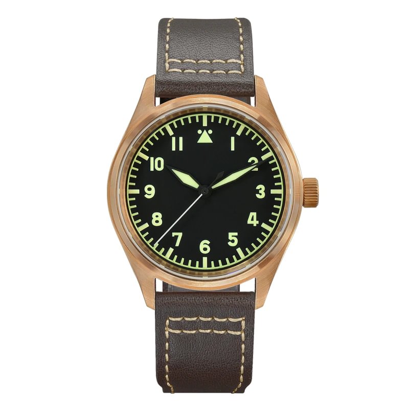 San Martin Bronze Pilot Watch Military YN55A Mens Watch SN030-Q San Martin Watch 