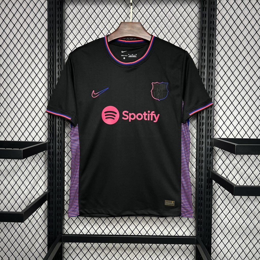 B.A.R.S.A 24-25 Black Pink Speical Jersey - Fans Version