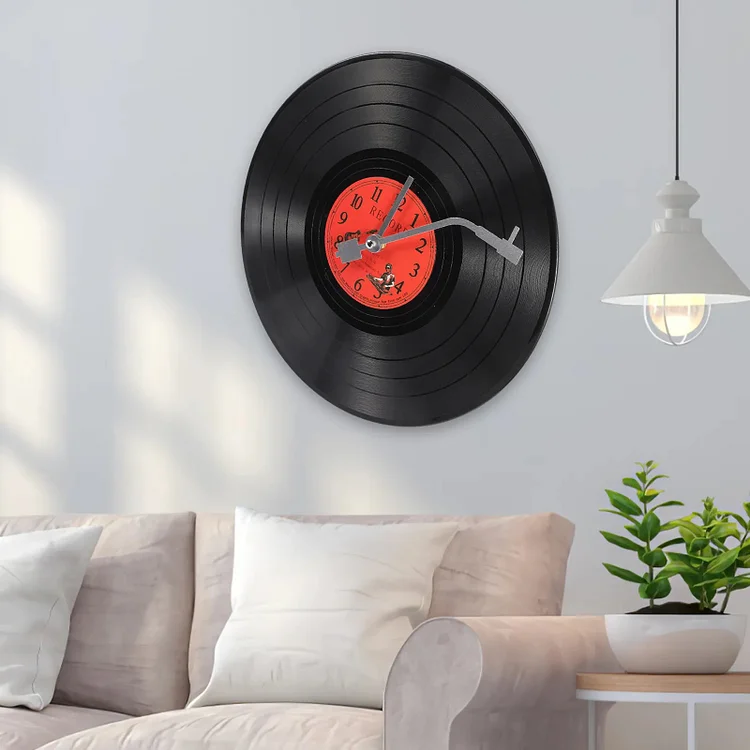 Vinyl Record Wall Clock