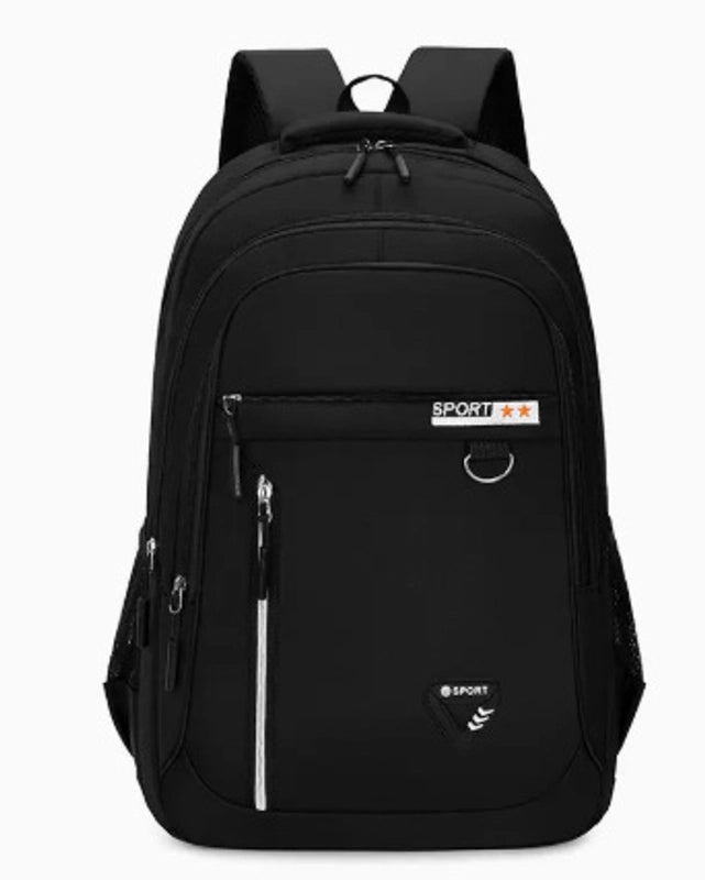 Waterproof Solid Color School Daily School Backpack