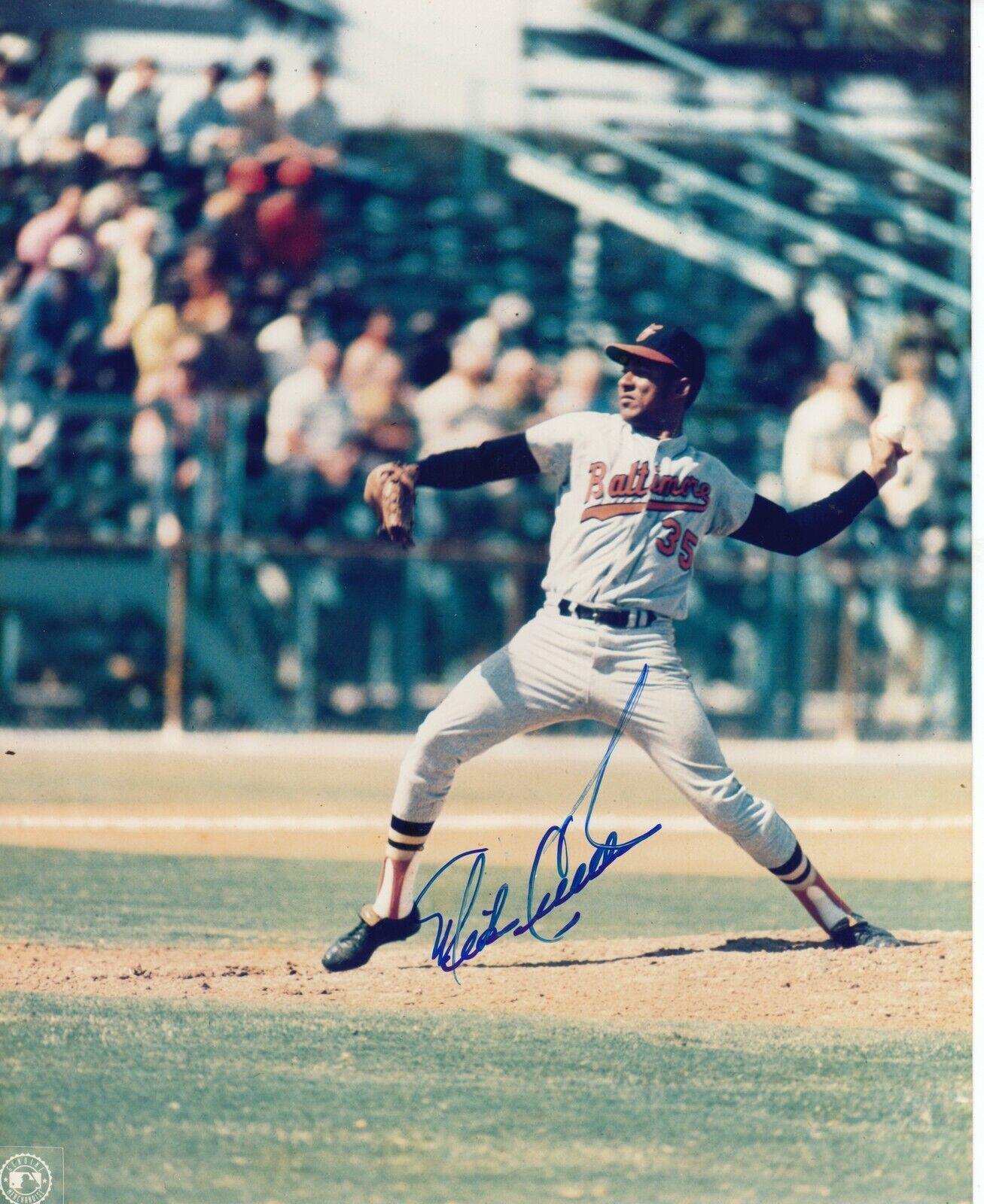 Mike Cuellar #0 8x10 Signed Photo Poster painting w/ COA Baltimore Orioles