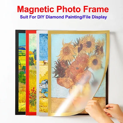 1pc Solid Color DIY Diamond Painting Frame