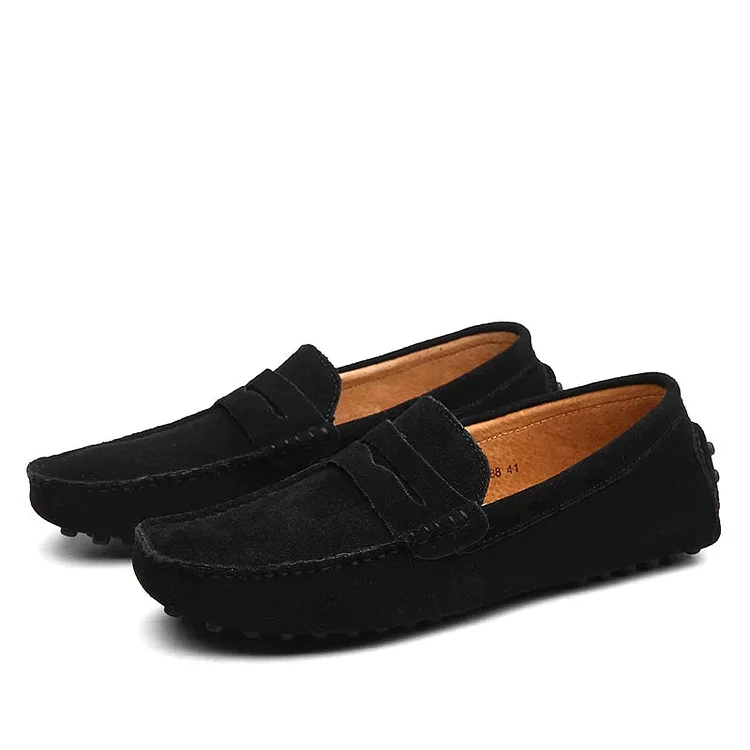 Suede Summer Loafers - No Lace shopify Stunahome.com