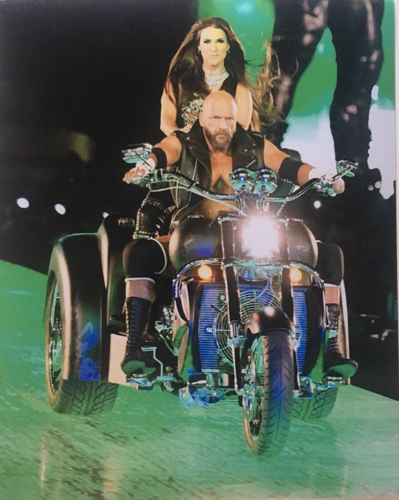 Stephanie Mcmahon Triple H 8x10 Photo Poster painting Print Wwe Wrestlemania NXT AEW TNA WCW NWA