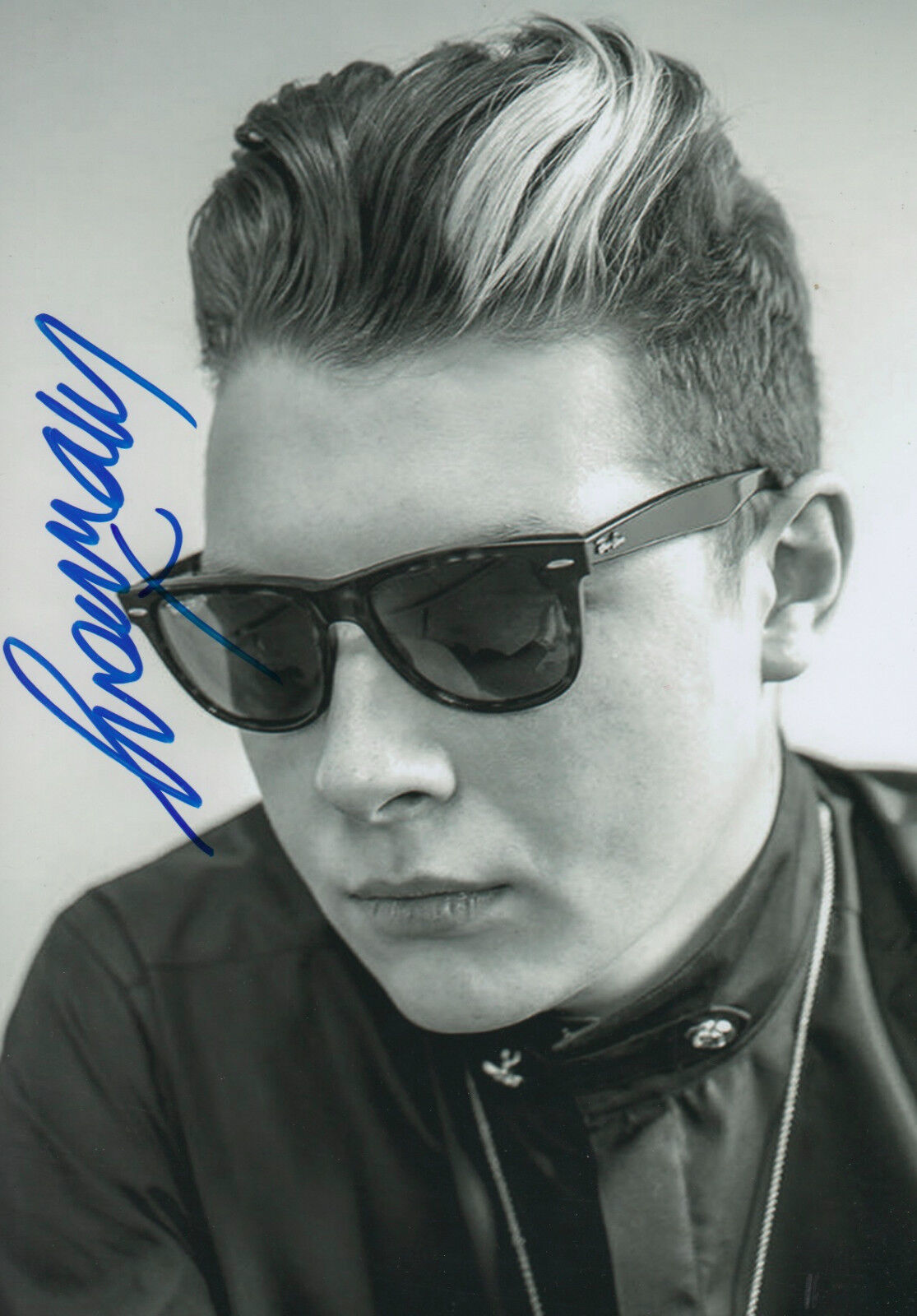 John Newman signed 8x12 inch Photo Poster painting autograph