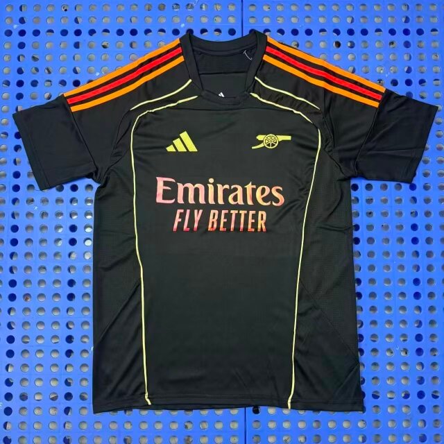 2025-26 Arsenal Joint Edition Black Jersey - Fan Edition