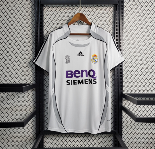 Retro 2006/2007 Real Madrid Home Football Shirt Thai Quality