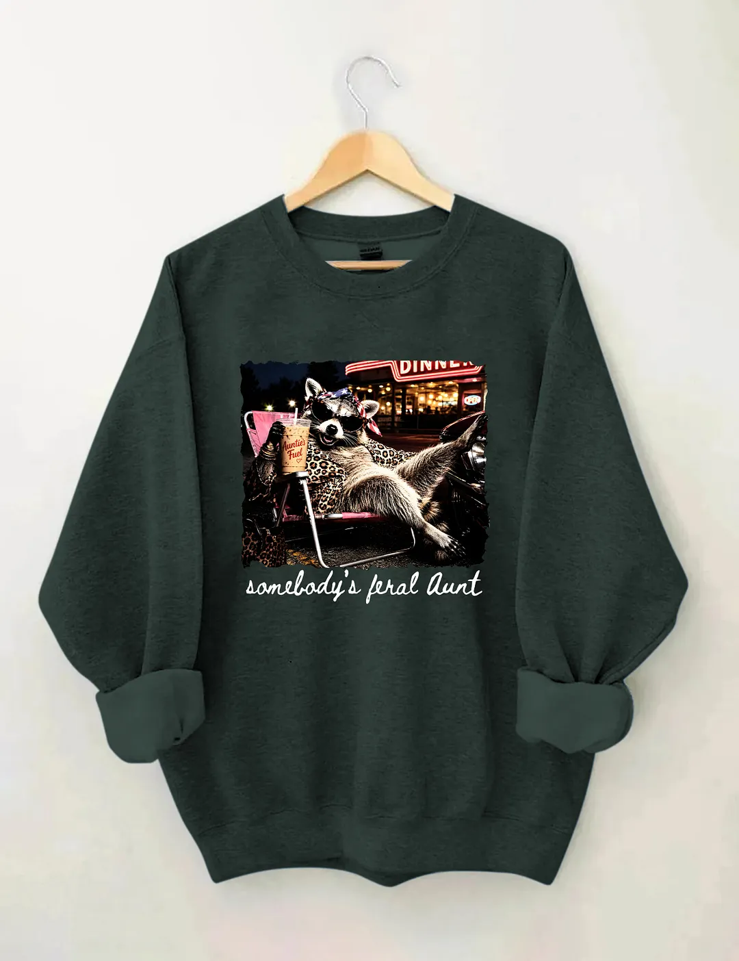 Somebody's Feral Aunt Sweatshirt