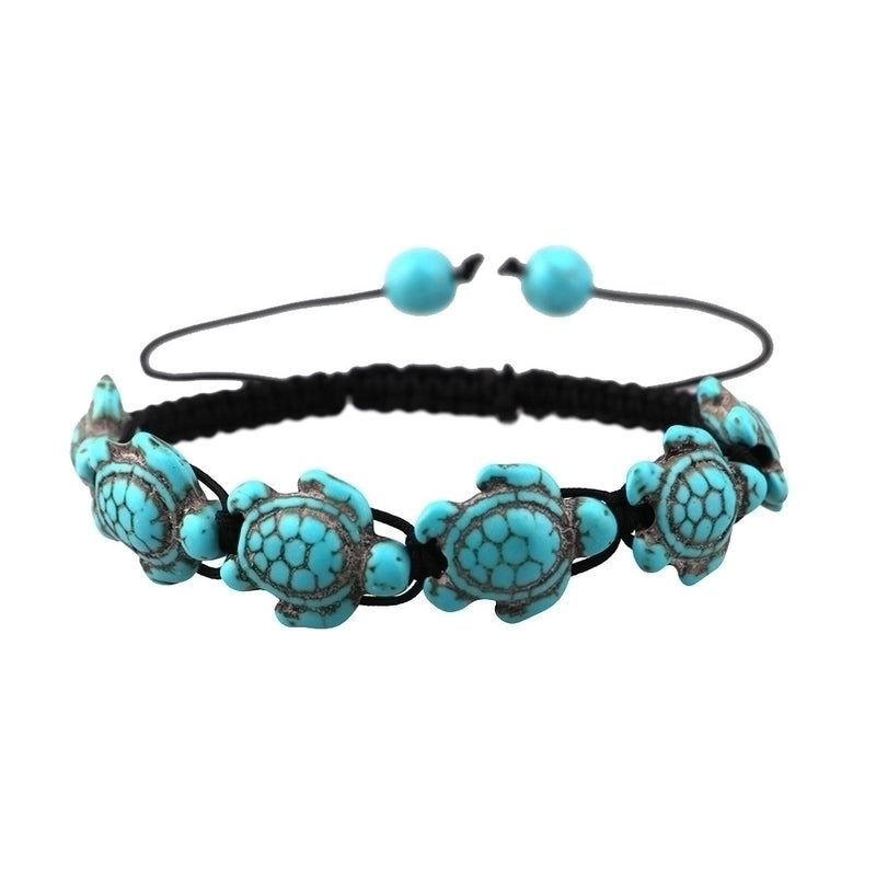 Retro Animal Turquoise Braid Bracelets