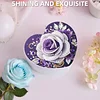 Diamond Painting Rose Heart-Shaped Jewelry Box Decorative Storage Case