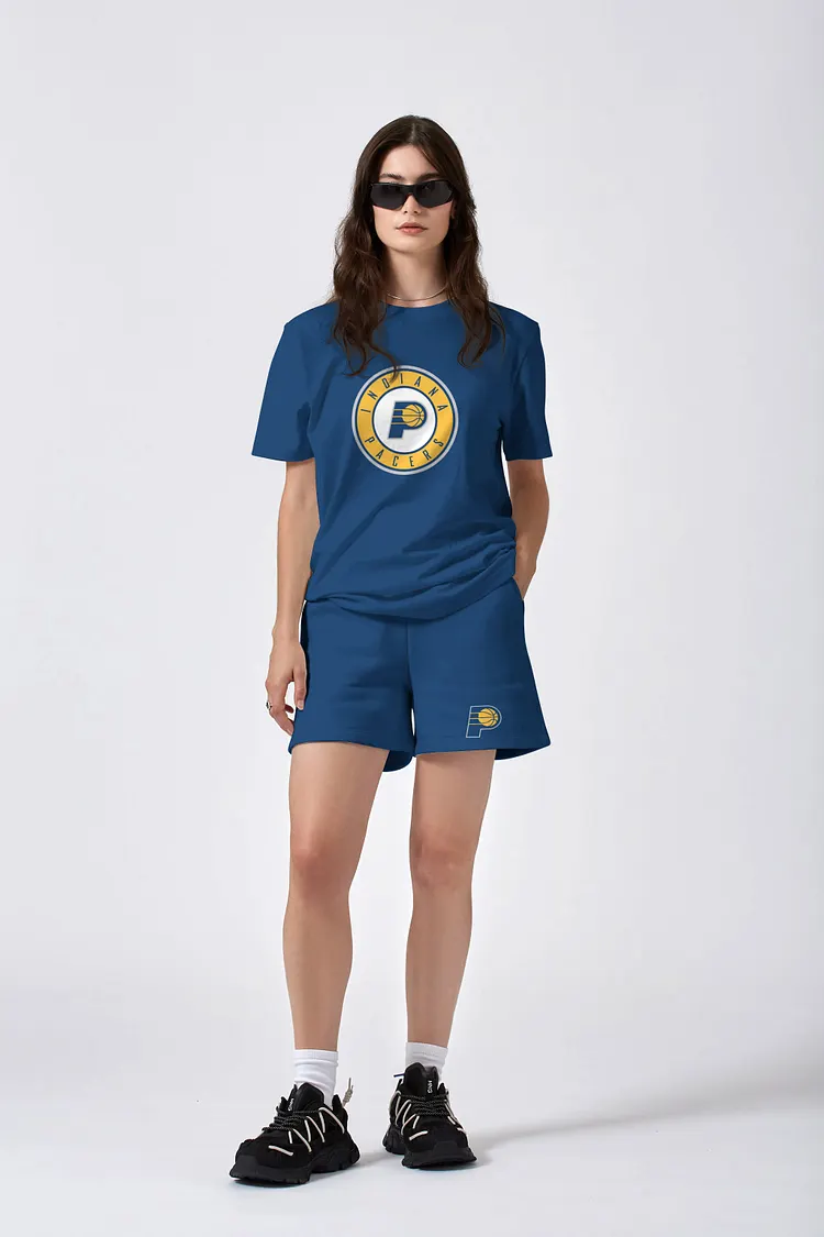 Indiana Pacers Edition Top And Shorts Two-Piece Suits