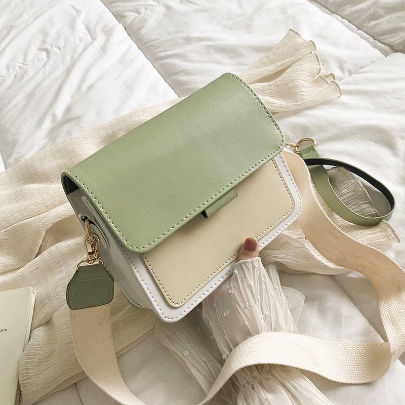 New Small Flap Crossbody Bags For Women 2022 Summer PU Leather Shoulder Messenger Bag For Girl Handbag Bolsas Ladies Phone Purse