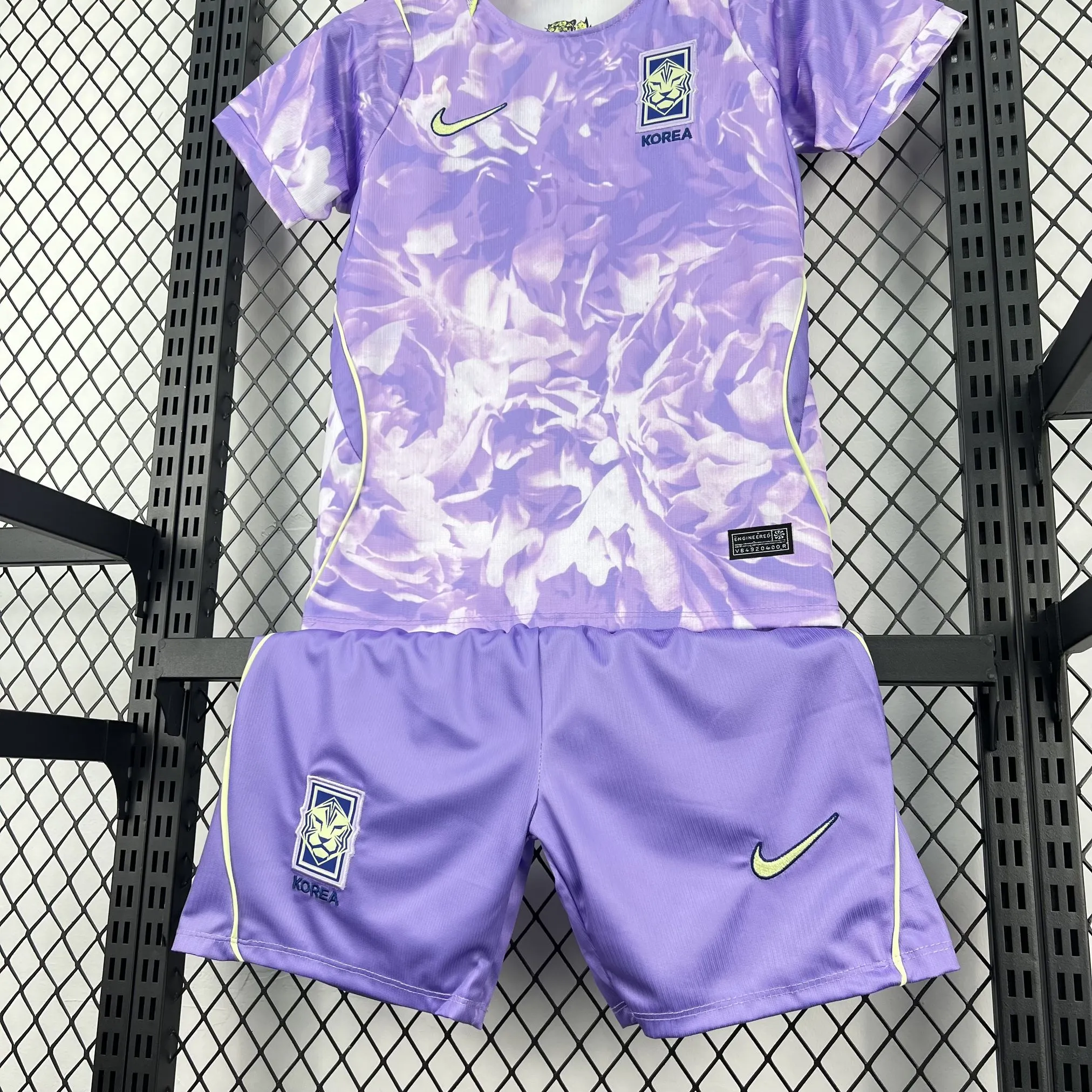 2026 Korea Away Kids Kit Soccer Jersey Thai Quality