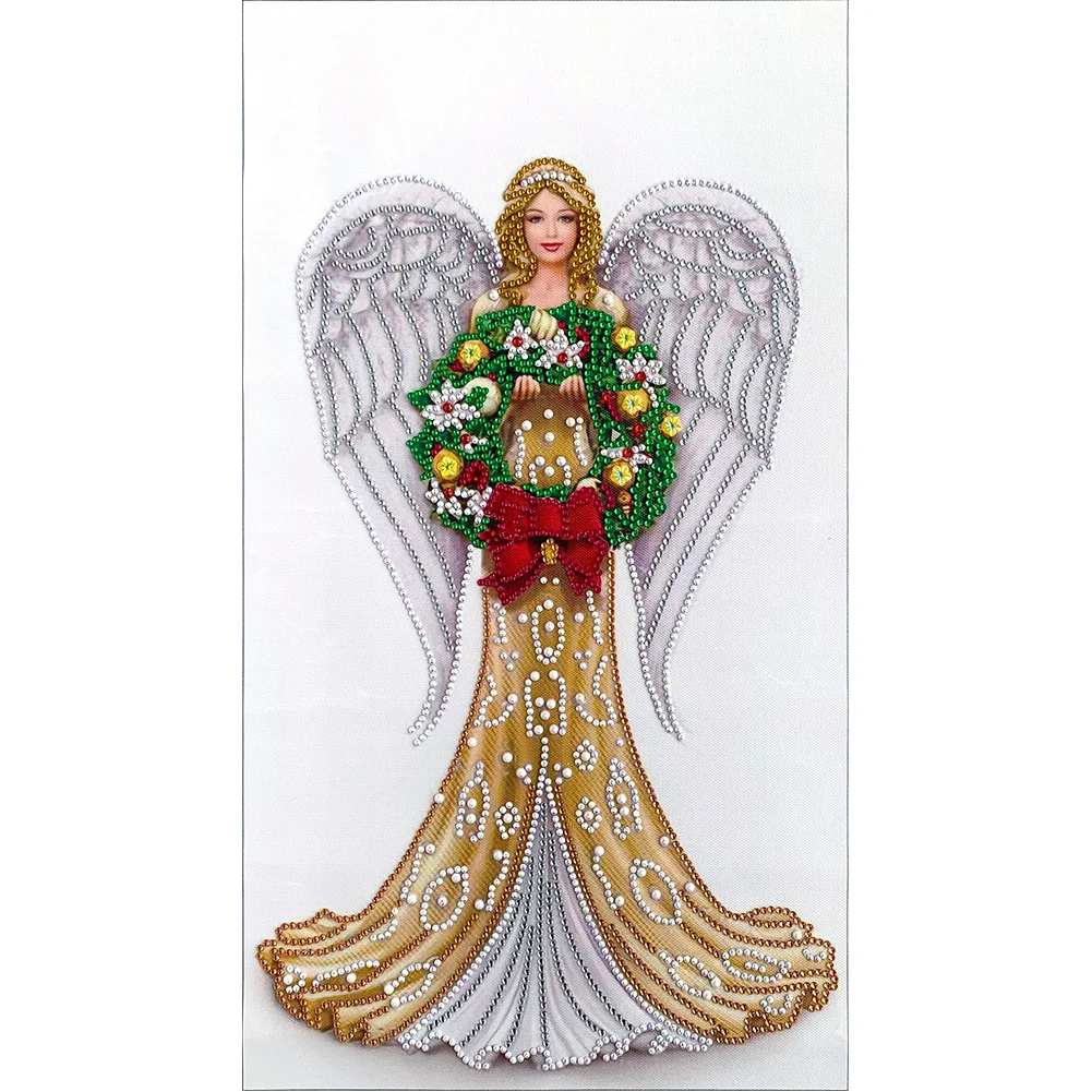 Diamond Painting - Special Shape - Angel Women(30*50cm)