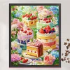 Cake Desserts-11CT Stamped Cross Stitch 55*65cm/21.65*25.59in (Big Size) tapestrymarket