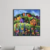 Color House-Full Round Diamond Painting 40*40CM