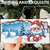 12Pcs Diamond Painting Cave Snowman Greeting Card Set with Envelope