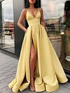 Bandeau Split-Side Off-The-Shoulder Maxi Dresses
