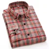 100% Cotton Brushed Plaid Shirt