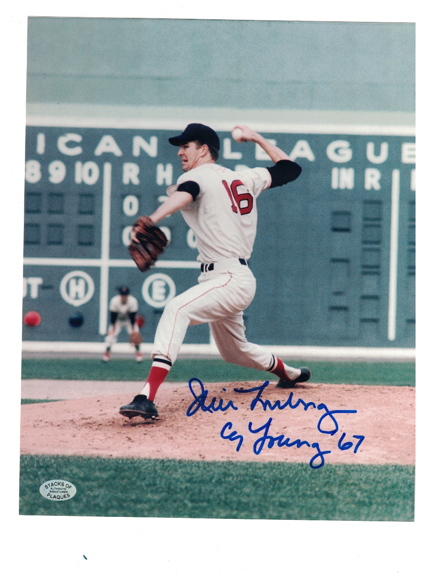 Jim Lonborg Boston Red Sox Signed 8x10 Photo Poster painting W/Our COA